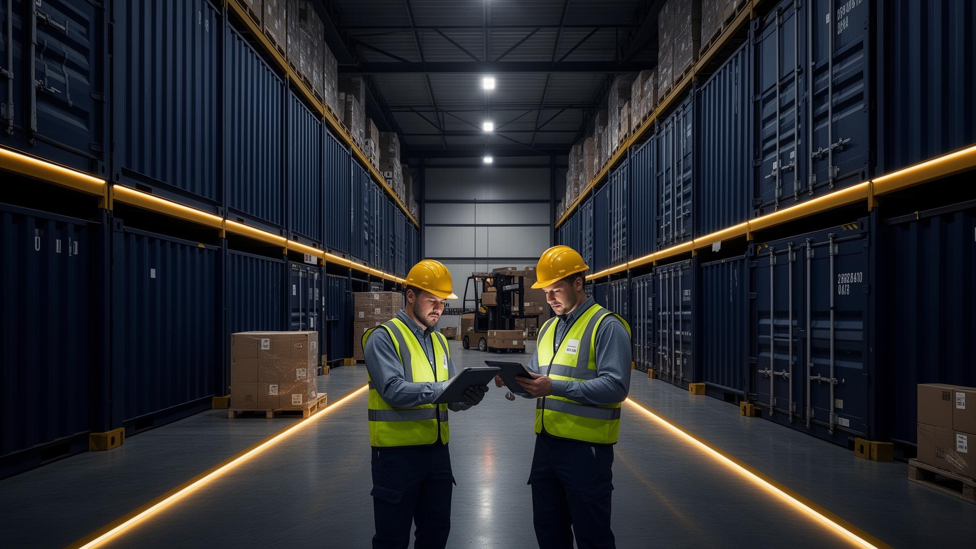 Modern logistics warehouse